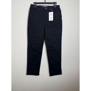 Gloria Vanderbilt Jeans Womens‎ 8 Short Black Tapered Leg Amanda